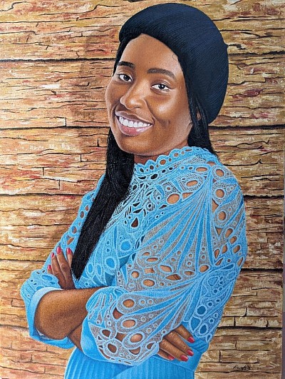Oil and Acrylic painting on canvas